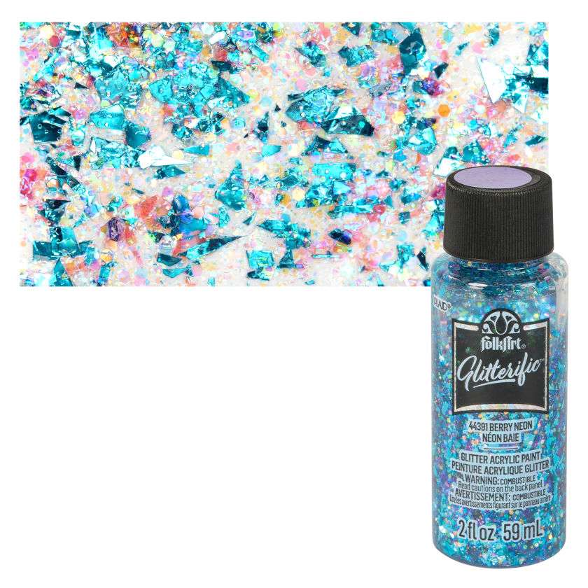 FolkArt Glitterific Acrylic Paints 59ml